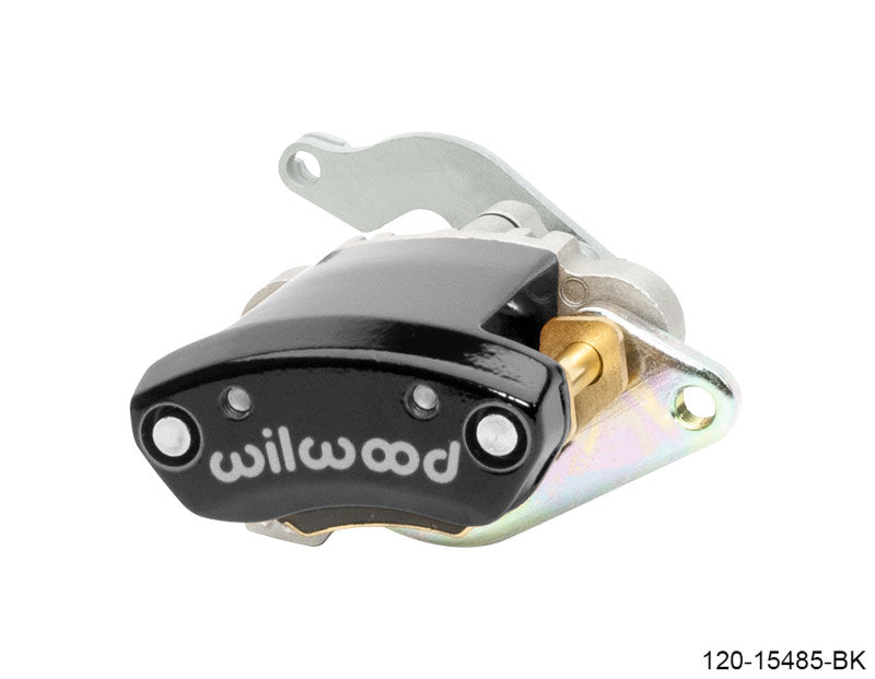 WIL Mechanical Caliper - Wilwood Caliper - MC4 Mechanical Left Hand - Black 1.19in Piston 1.10in Rotor - Black