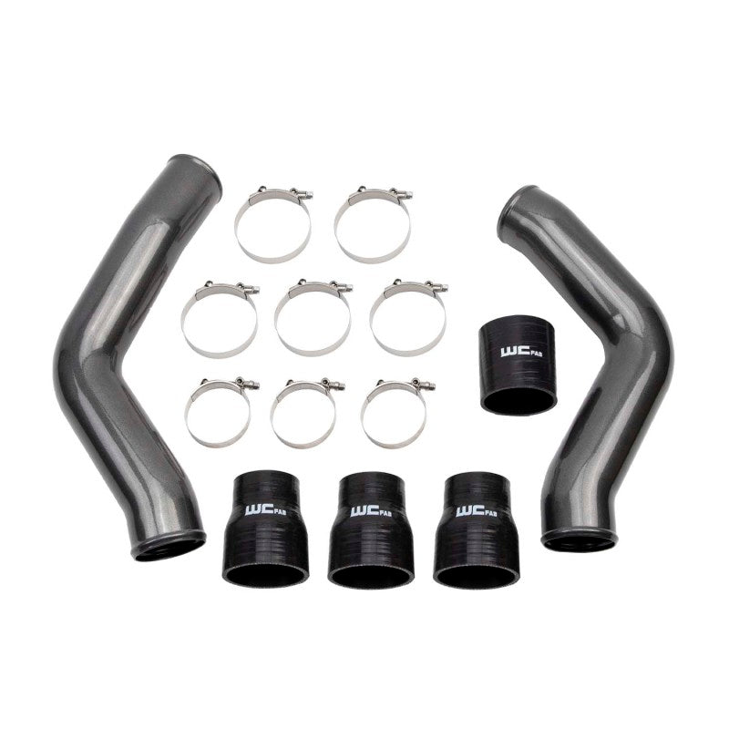 WCF Intake Bundle Kit - Wehrli 13-18 Dodge 6.7L Cummins High Flow Intake Bundle Kit - Bronze Chrome