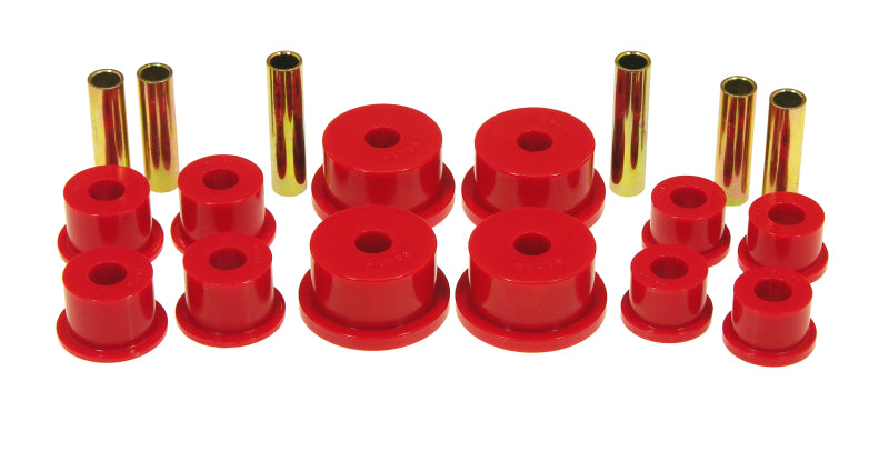 PRO Spring/Shackle Bush- Red - Prothane 84-99 Jeep Cherokee / Commander Spring & Shackle Bushings - Red
