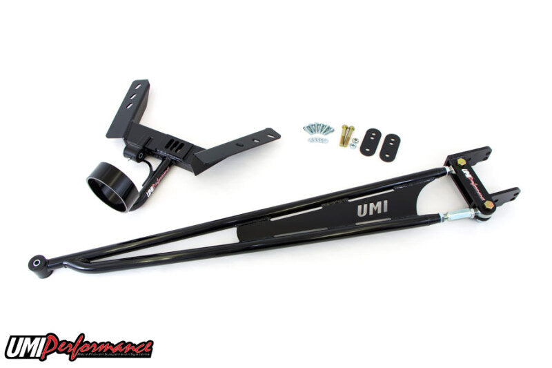 UMI Crossmember Reinforcements - UMI Performance 82-92 GM F-Body Tunnel Mounted Torque Arm- Fits TH400 Transmission