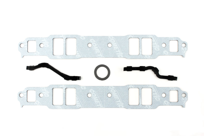 CG Intake Gaskets - Cometic Chevy Gen1 Small Block V8 .060in Fiber Intake Mani Gasket Kit-2.00in x 1.25in Port