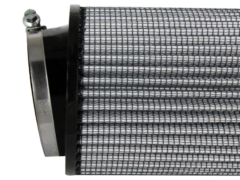 AFE Universal Pro Dry S Filter - aFe Magnum FLOW UCO Air Filter Pro DRY S 10 Degree Angle 2-3/4in F x 4in B x 4in T x 7in H