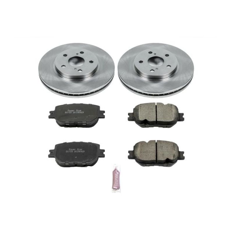 PSB Autospecialty Kit - Power Stop 14-15 Lexus IS250 Front Autospecialty Brake Kit