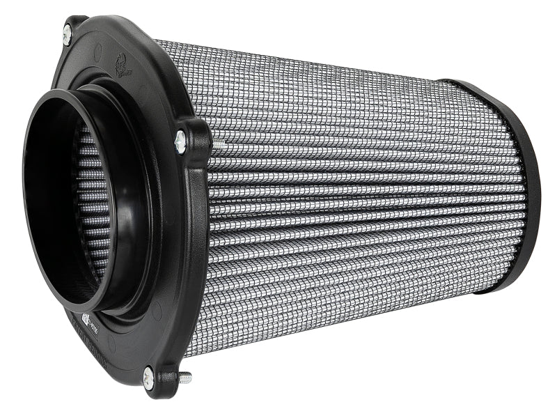AFE Quantum Intakes - aFe Quantum Pro DRY S Air Filter Inverted Top - 5.5inx4.25in Flange x 9in Height - Dry PDS