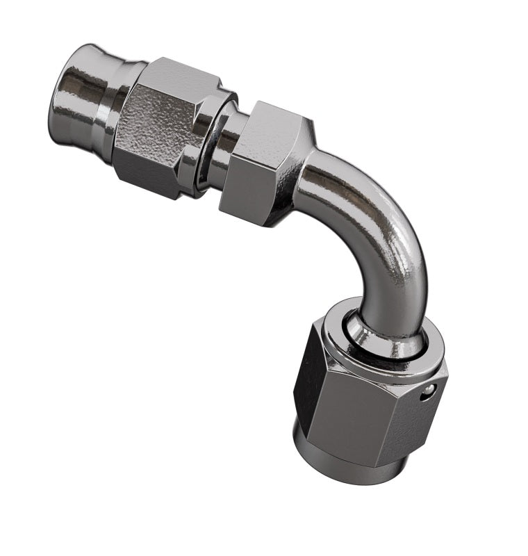 GR PWS Brake Line Fittings - Goodridge 90 Deg Swept Female for AN3 Fittings