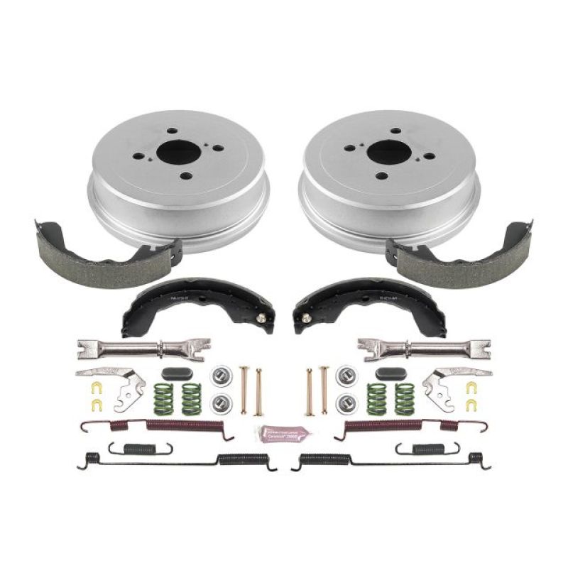 PSB Autospecialty Drum Kit - Power Stop 03-08 Pontiac Vibe Rear Autospecialty Drum Kit