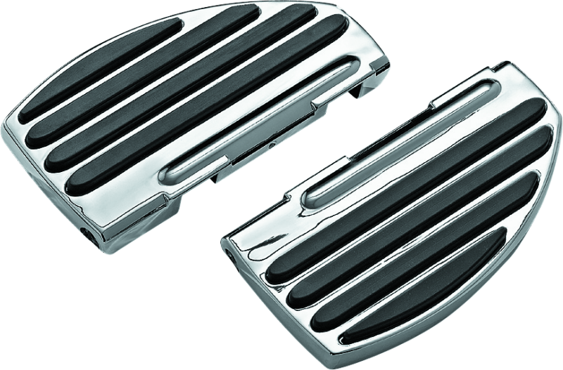 KUR Mini Boards B - Kuryakyn ISO Passenger Floorboards Chrome