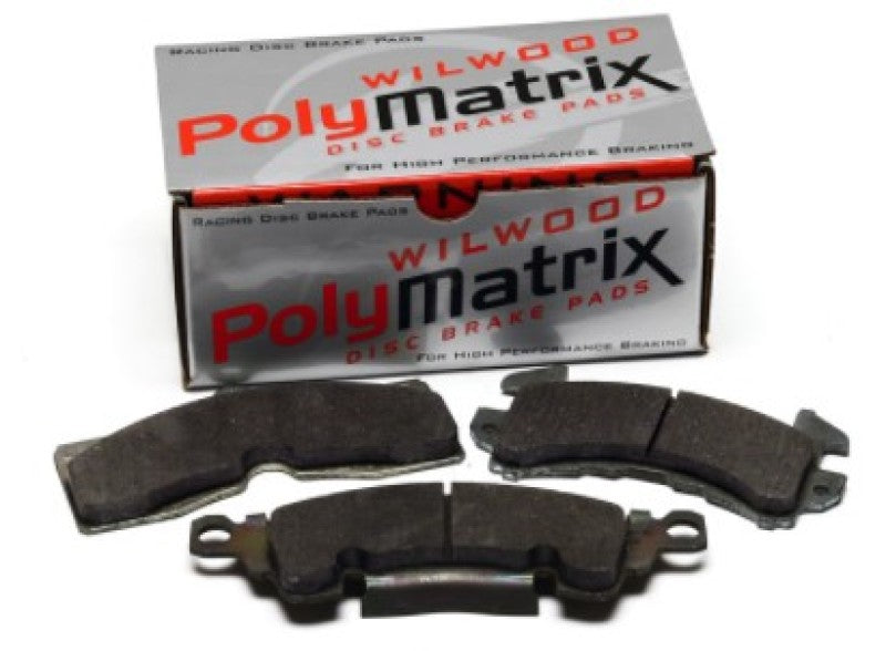 WIL PolyMatrix Q Brake Pads - Wilwood PolyMatrix Pad Set - D412 Q