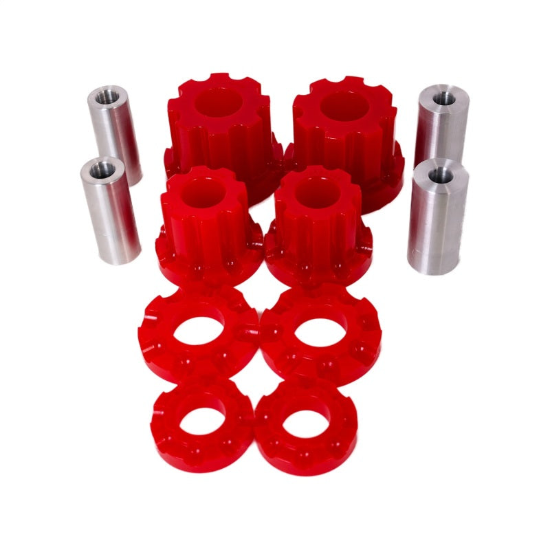 ES Subframe Bushings - Red - Energy Suspension 01-05 Lexus IS300 Rear Subframe Bushing Set - Red