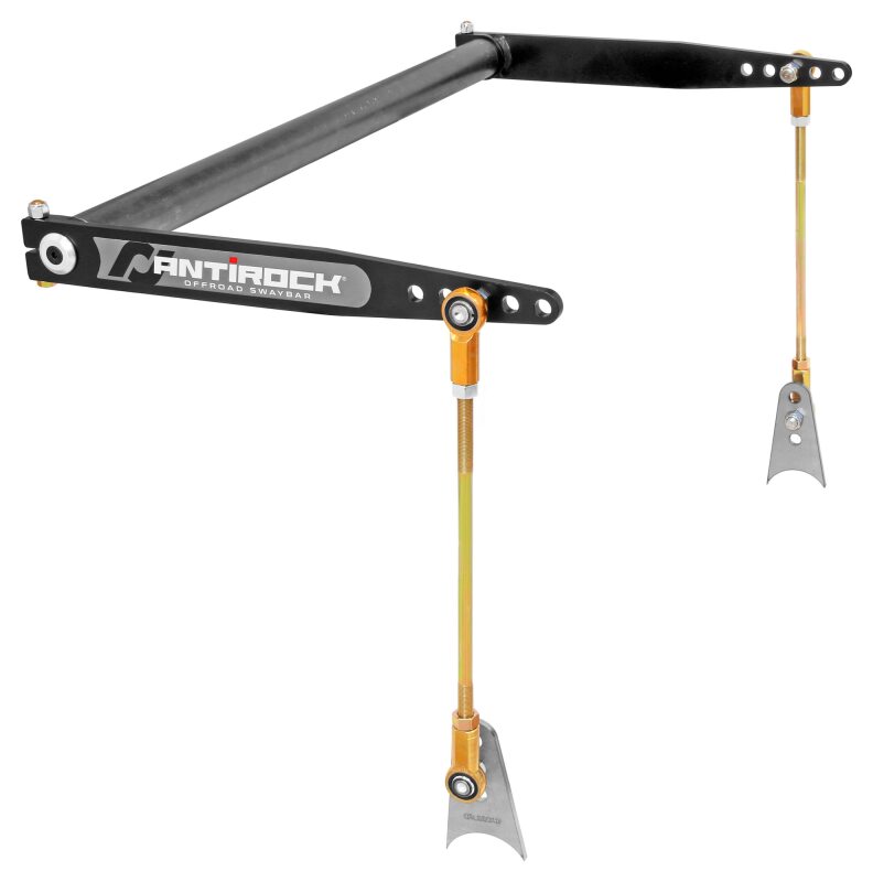ROK Antirock Sway Bars - RockJock Antirock Sway Bar Kit (36in x .1in Bar 18in Steel Arms)