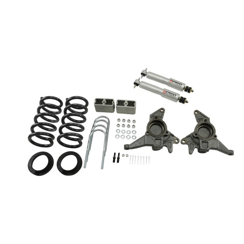 BT Lower Kit w SP Shocks - Belltech LOWERING KIT WITH SP SHOCKS