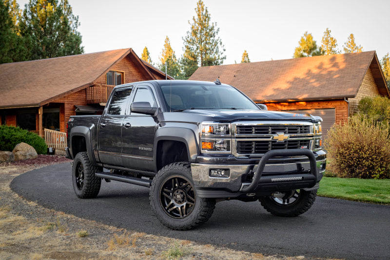 LND Bull Bars - Lund 20-22 Chevrolet Silverado 2500HD/3500HD Bull Bar w/Light & Wiring - Black