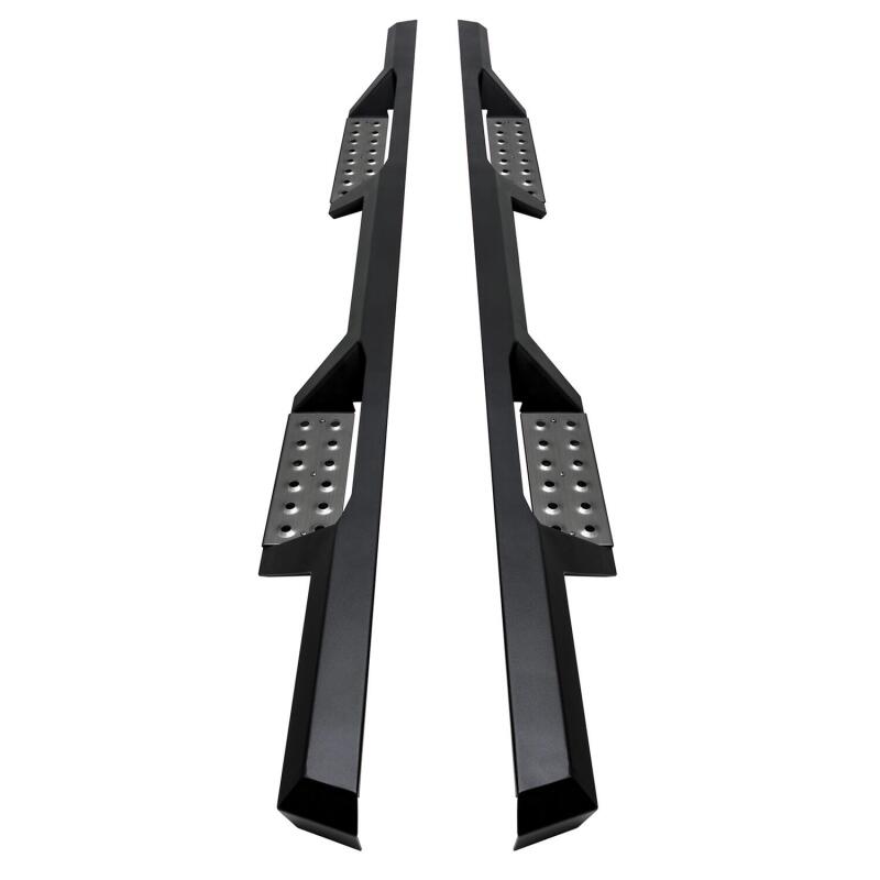 WES Nerf Bars - HDX Drop - Westin 04-13 Chevy Silverado 1500 Crew Cab HDX Stainless Drop Nerf Step Bars - Textured Black
