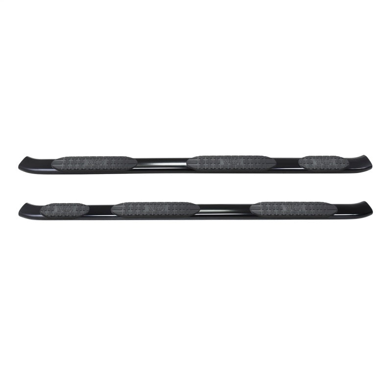 WES Nerf Bars - PRO TRAXX 5 - Westin 19-22 RAM 1500 Quad Cab 6.5ft Bed (Excl. Classic) PRO TRAXX 5 Oval W2W Nerf Step Bars - Blk