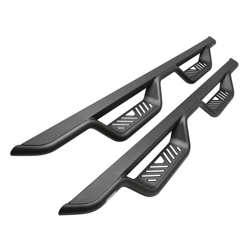 WES Nerf Bars - Outlaw - Westin 19-22 Chevrolet Silverado / GMC Sierra Double Cab Outlaw Nerf Step Bars - Textured Black