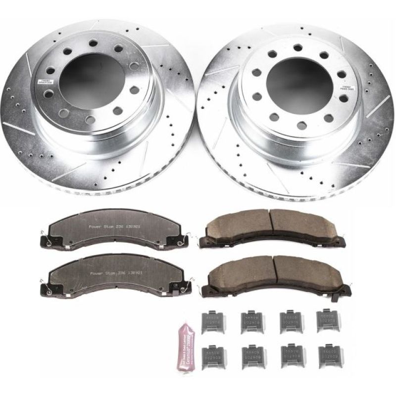 PSB Evolution Drill/Slot Rotor - Power Stop 11-18 Ram 5500 Front Z36 Truck & Tow Brake Kit
