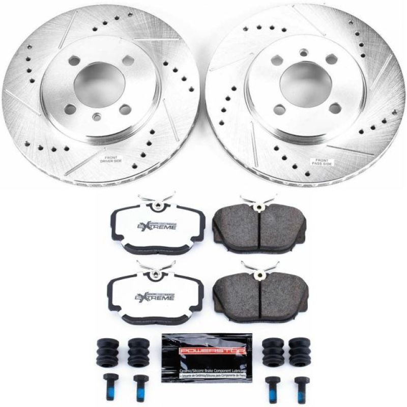 PSB Z36 Truck & Tow Kit - Power Stop 91-92 BMW 318i Front Z36 Truck & Tow Brake Kit