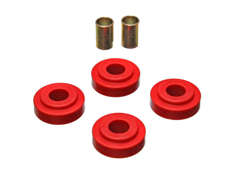 ES Strut Bushings - Red - Energy Suspension 79-85 Mazda RX7 Red Front Strut Rod Bushing Set