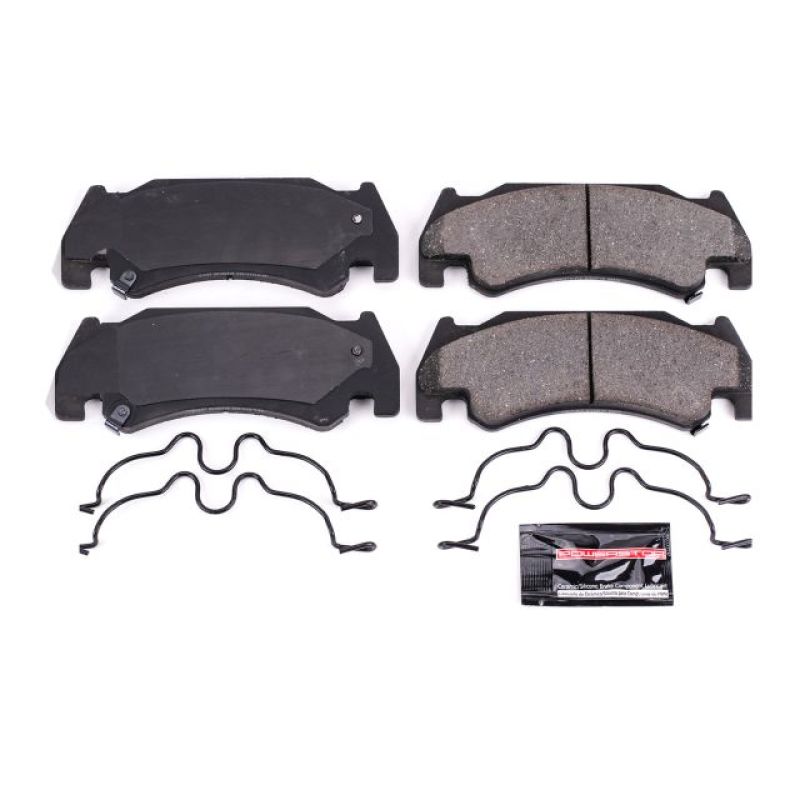 PSB Z23 Evolution Brake Pads - Power Stop 2005 Dodge Ram 1500 Front Z23 Evolution Sport Brake Pads w/Hardware