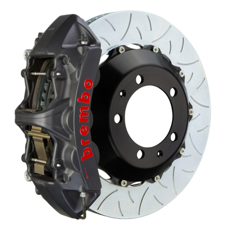BRB Big Brake Kits - Brembo 01-06 M3 (E46) Front GTS BBK 6 Piston Cast 380x32 2pc Rotor Slotted Type3-Black HA