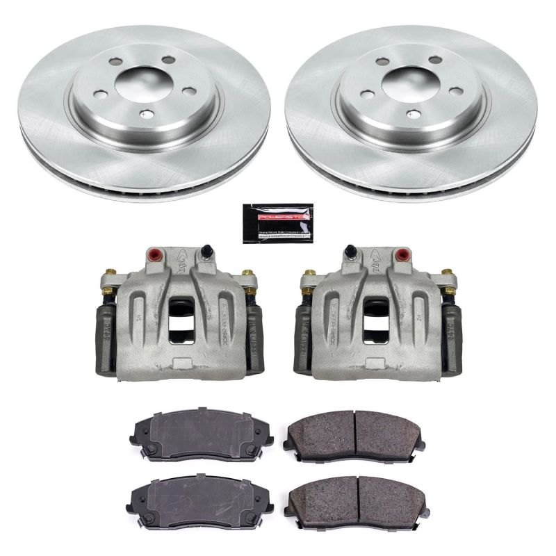 PSB Autospecialty Kit w/Cals - Power Stop 12-19 Chrysler 300 Front Autospecialty Brake Kit w/Calipers