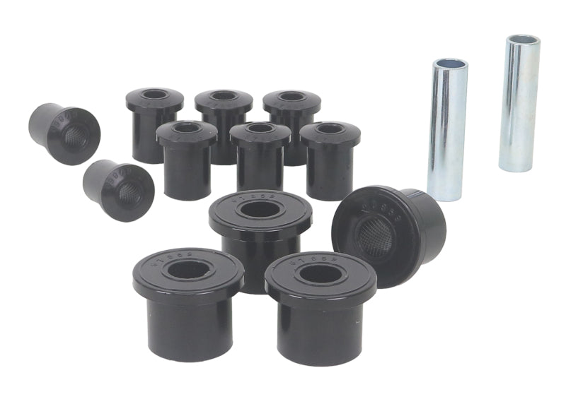 WL Bushings - Spring - Whiteline 1981-1985 Jeep Scrambler Rear Leaf Spring & Shackle Bushings