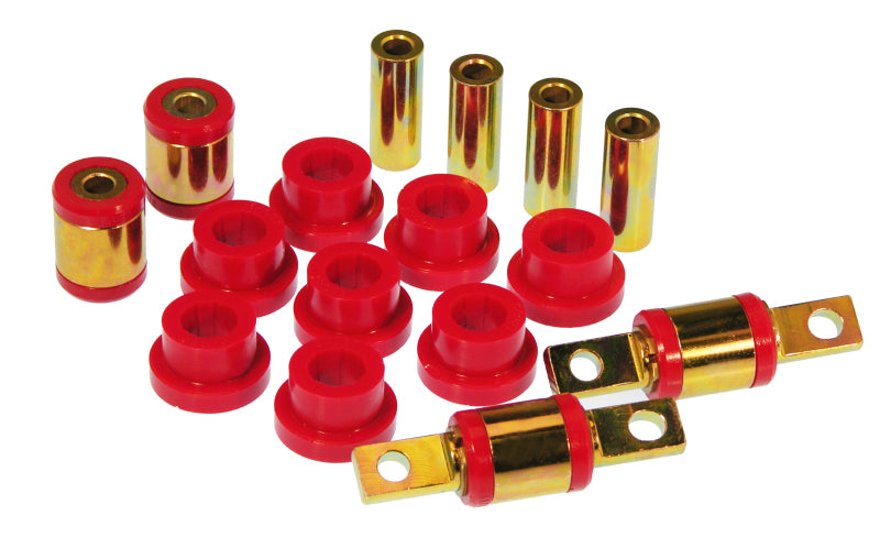 PRO Control Arm Bushings - Red - Prothane 88-95 Honda Civic Rear Upper/Lower Control Arm Bushings - Red