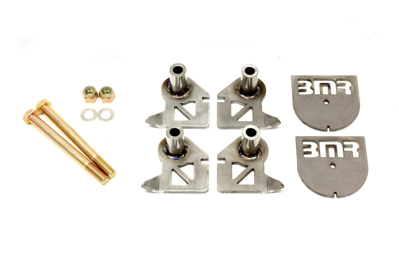 BMR Coilover Conversion Mounts - BMR 64-72 A-Body Front Coilover Conversion Kit - Bare