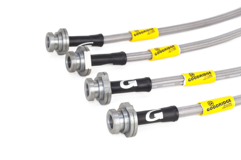 GR G-Stop Brake Line Kits - Goodridge 10-14 Nissan GT-R (Base Only) SS Brake Line Kit