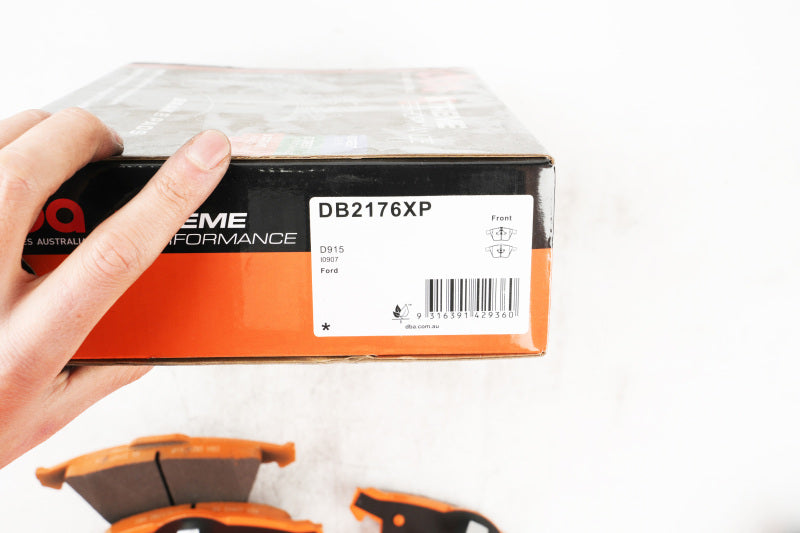 DBA XP Performance Brake Pads - DBA 06-13 Mazda Mazdaspeed3 2.3T (BK/BL) XP Performance Front Brake Pads