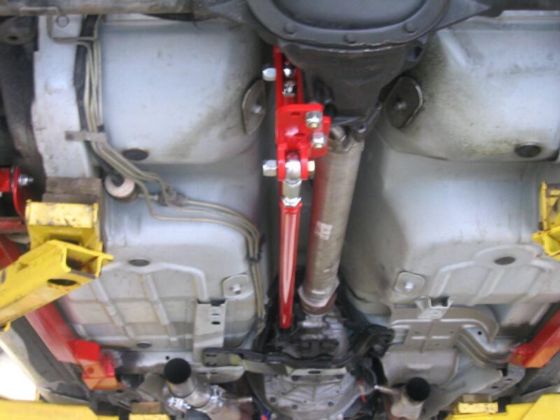 UMI Crossmember Reinforcements - UMI Performance 82-02 GM F-Body Transmission Mounted Adjustable Torque Arm