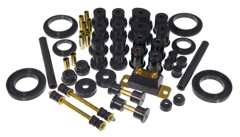 PRO Total Kits - Blk - Prothane 85-93 Ford Mustang Total Kit - Black