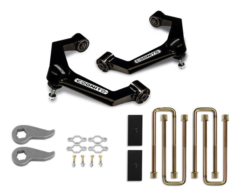COG Leveling Kit - Standard - Cognito 20-25 Chevy Silverado/ GMC Sierra 2500/3500HD 3in Standard SM Series Leveling Kit