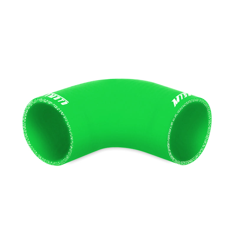MM Couplers - 90 Deg - Mishimoto 2.5in. 90-Degree Coupler Green