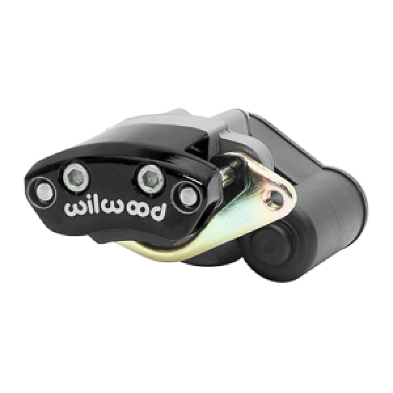 WIL Parking Brake Caliper - Wilwood Black Electric Parking Brake Caliper - 4.75in Bracket - 0.15-0.39in - Left