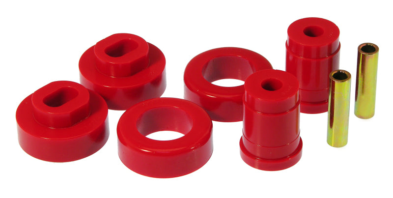 PRO Engine Mounts - Red - Prothane 84-87 Pontiac Fiero Engine Cradle Mounts - Red