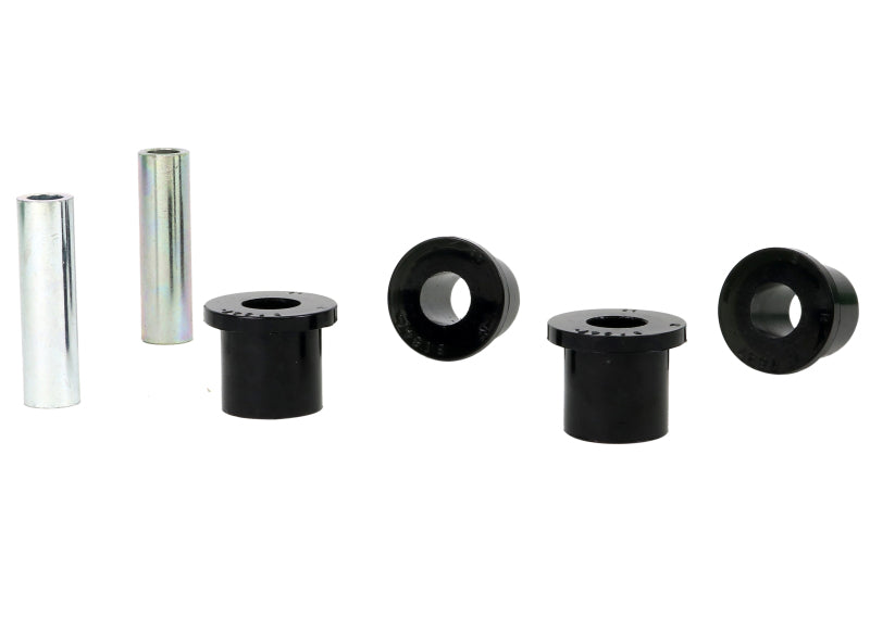 WL Bushings - Spring - Whiteline Plus 97-05 Nissan Frontier D22 2WD Rear Spring Eye and Shackle Bushing
