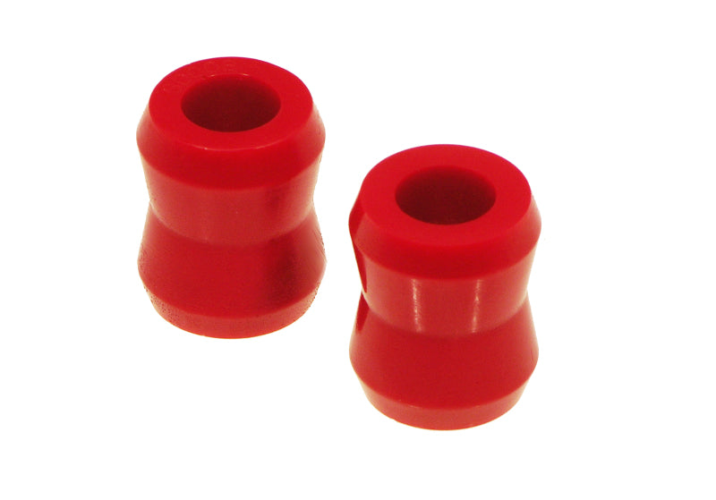PRO Shock Bushings - Red - Prothane Universal Shock Bushings - Hourglass - 5/8 ID - Red