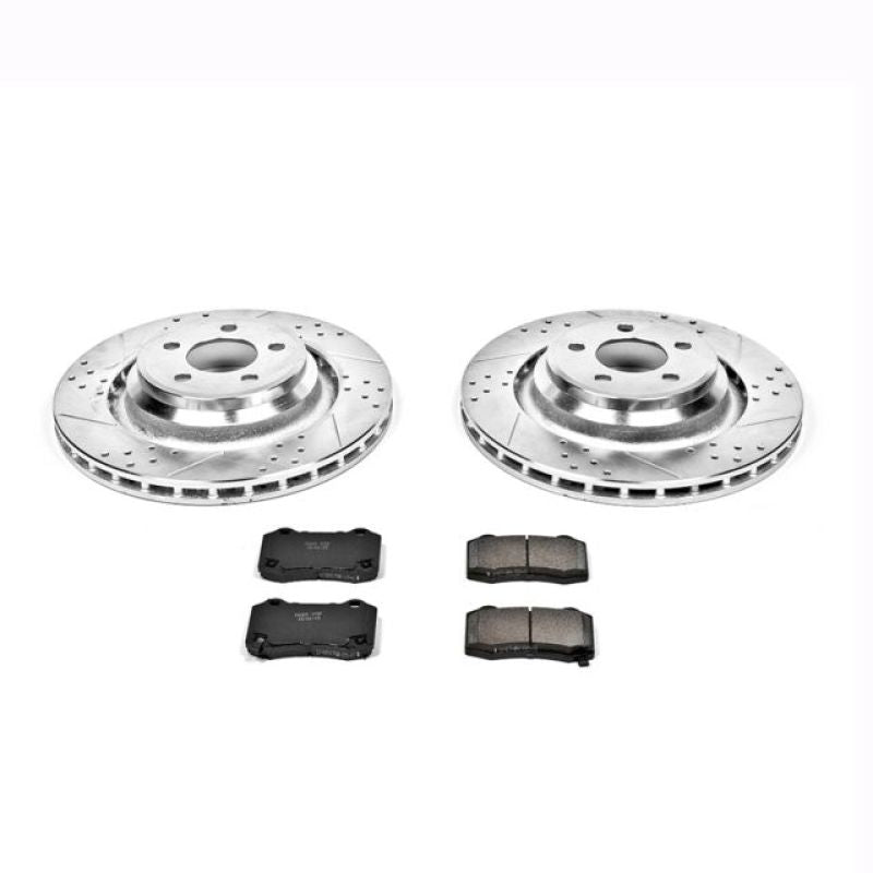 PSB Z23 Evolution Kit - Power Stop 05-10 Chrysler 300 Rear Z23 Evolution Sport Brake Kit