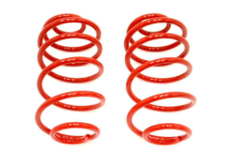 BMR Lowering Springs - BMR 67-72 A-Body Rear Lowering Springs - Red