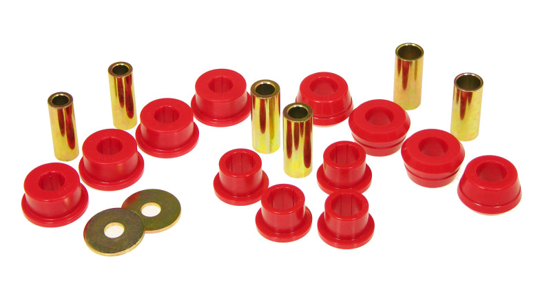 PRO Control Arm Bushings - Red - Prothane 91-95 Toyota MR2 Rear Control Arm Bushings (w/ Strut Rod Bushings) - Red