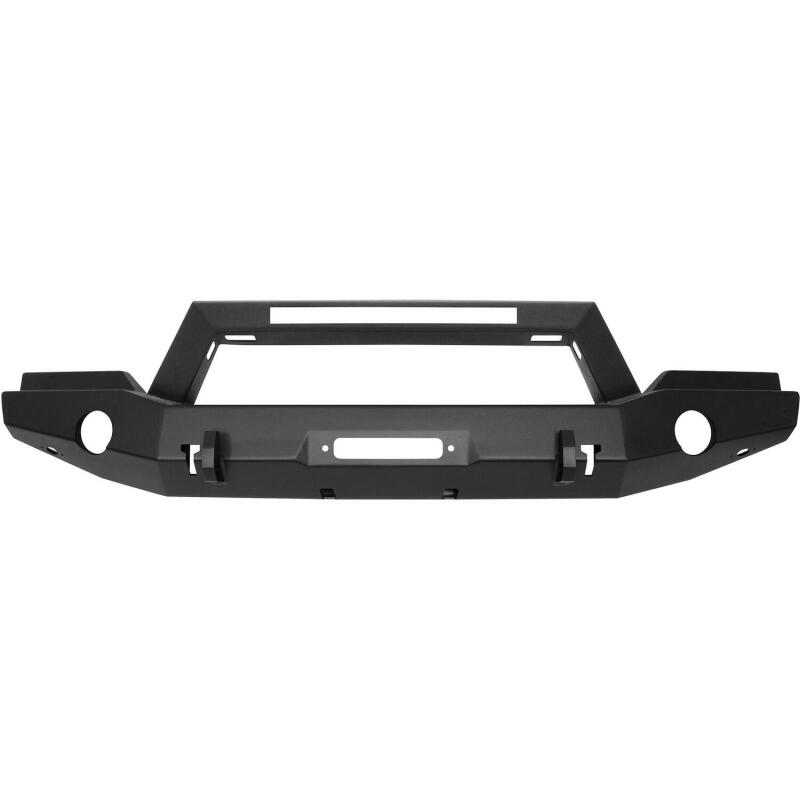 WES WJ2 Bumpers - Westin 07-18 Jeep Wrangler JK WJ2 Full Width Front Bumper w/LED Light - Tex. Blk