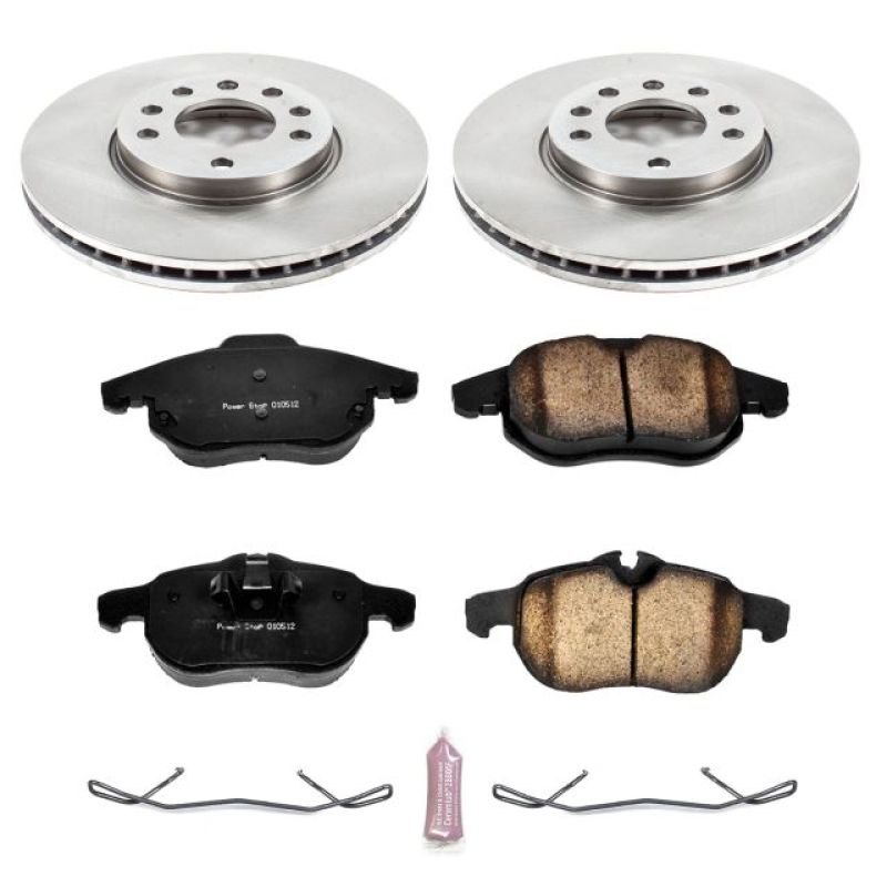PSB Autospecialty Kit - Power Stop 03-11 Saab 9-3 Front Autospecialty Brake Kit