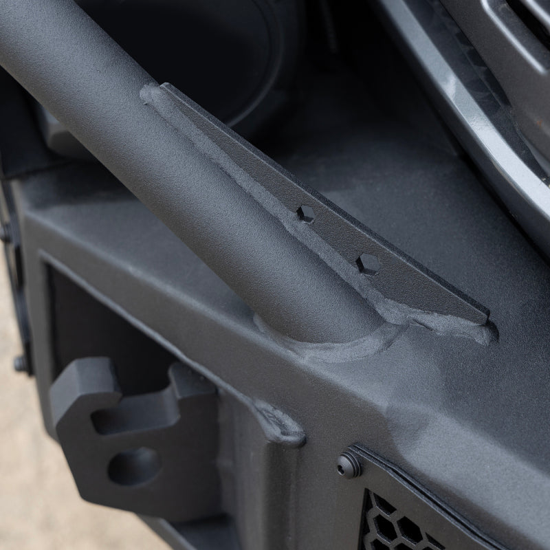 GOR Rockline Bumper - Go Rhino 21-24 Ford Bronco (2 and 4 Door) Rockline Full Width Bumper w/ Overrider Bar