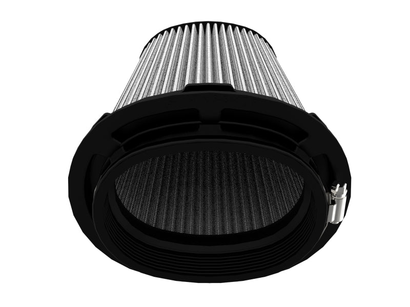 AFE Universal Pro Dry S Filter - aFe MagnumFLOW Air Filter PDS (5-1/4x3-3/4)F x (7-3/8x5-7/8)B x (4-1/2x4)T (Inverted) x 8-3/4in H