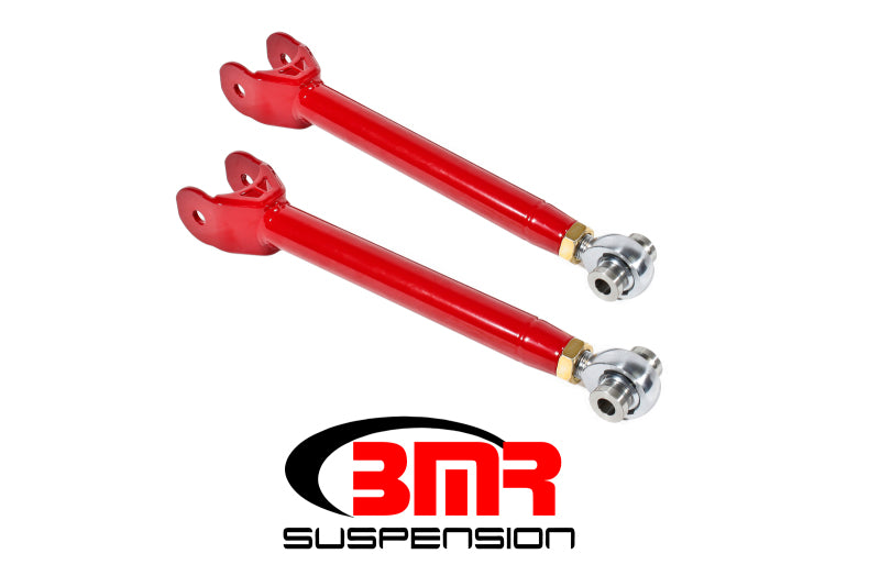 BMR Trailing Arms - BMR 16-17 6th Gen Camaro Lower Trailing Arms w/ Single Adj. Rod Ends - Red