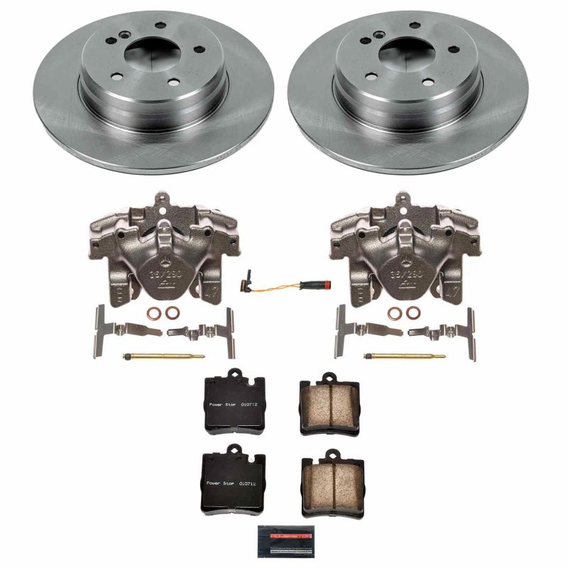 PSB Autospecialty Kit w/Cals - Power Stop 03-05 Mercedes-Benz C240 Rear Autospecialty Brake Kit w/Calipers