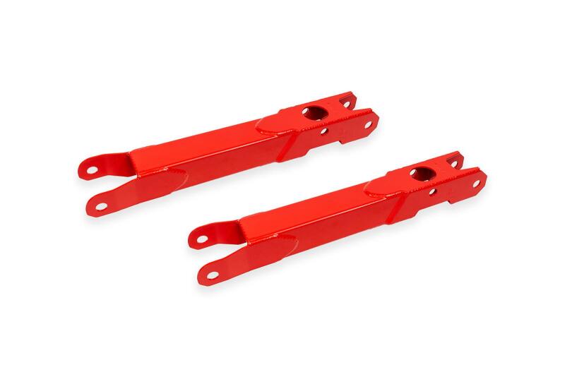 BMR Control Arms - BMR 16-24 Chevrolet Camaro (6th Gen) Non-Adjustable Rear Lower Control Arm - Red