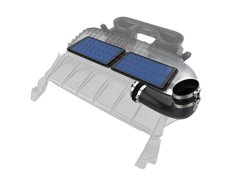 AFE Super Stock Induction System - aFe Super Stock Carbon Fiber Pro 5R Induction System 2021 RAM 1500 TRX V8-6.2L SC