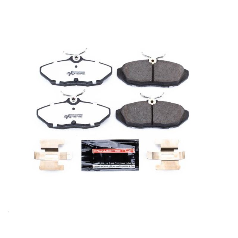 PSB Z26 Extreme Brake Pads - Power Stop 01-02 Dodge Viper Rear Z26 Extreme Street Brake Pads w/Hardware